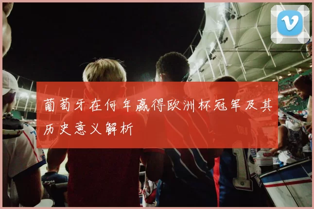 葡萄牙在何年赢得欧洲杯冠军及其历史意义解析